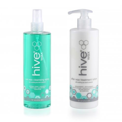 Tea Tree Pre and After Wax Treatment Set BeautyExpression.co.uk